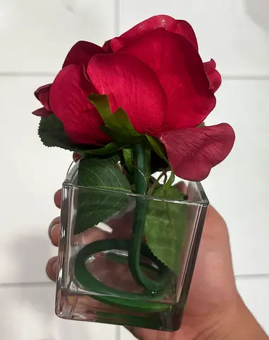 ROSE IN GLASS DESIGN AND DECOR FOR HOUSE