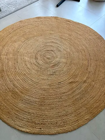 Natural Jute Rug 200cm for Sale