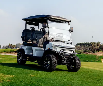 NEW SHARMAX GOLF CART 5000 4 seat Pro| Up To3 yr warranty (golf car, جولف كار،  سيارة جولف كهربائية)