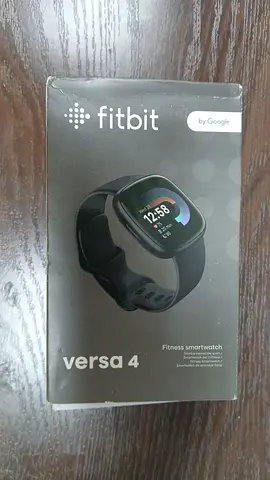 FITBIT VERSA 4 FITNESS WATCH BLACK / GRAPHITE ALUMINUM