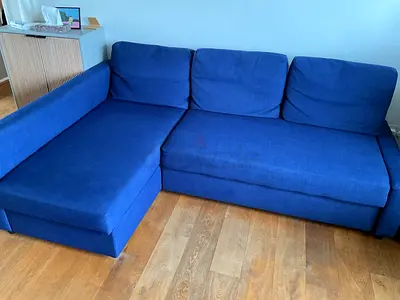 Comfortable Blue Sofa for Sale