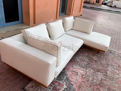 Looks great Condition West Elm New Port L Shape Sofa