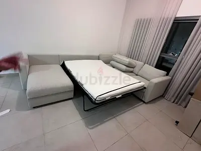 6___Seater pull out sofa bed with mattress and storage ikea vimle U shape sofa