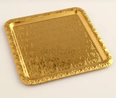Elegant Gold Tray for Stylish Serving