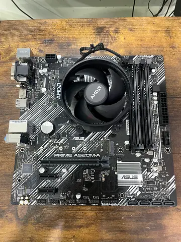 Ryzen 4650g With ASUS A520 | CPU Plus MotherBoard Combo | 100% Working For Sale