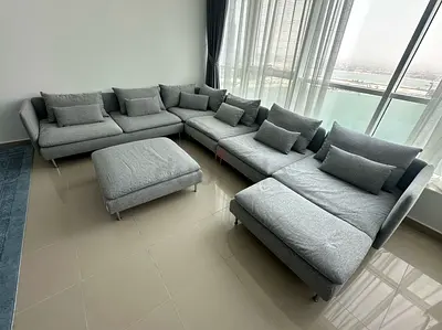 Excellent Same like new Ikea Sodhremn Corner U Shape Sofa without footstool
