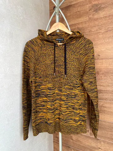 INC Stylish Yellow and Black Hoodie for Sale