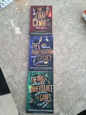 The Inheritence games book set of 3 ( full collection)