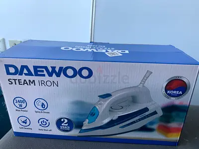 Brand new unopened Dawoo Steam Iron - Efficient and Easy to Use