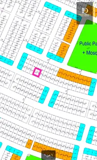 Land for sale in Sharjah/Al Zubair Gardens, Al Rahmaniya Suburb Plot size: 4850 sq ft (450 sq m) 18-