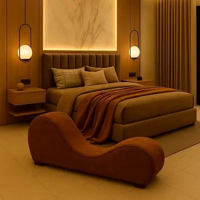 Elegant Customised King Bed With Manual Storage | Premium Quality