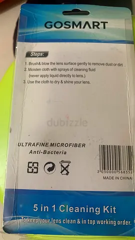 5 in 1 Cleaning Kit for Your Lens - Anti-Bacteria Microfiber
