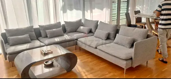 Excellent condition Excellent Condition Ikeà Sodhremn Corner Sofa light gray