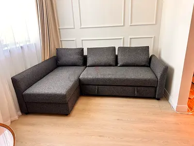 IKEA Holmsund LShape sofa bed with storage