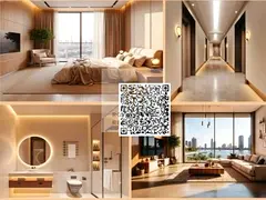 FOR Sale < 1bhk master overlooking ajman city + startegic location on the corniche + dp 5% + free