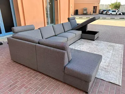Ikea U Shaped Sofa with storage