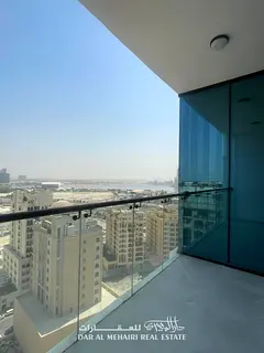 Newly Built 1BR | Waterfront Views | Access to Gym, Pool &amp; Gardens