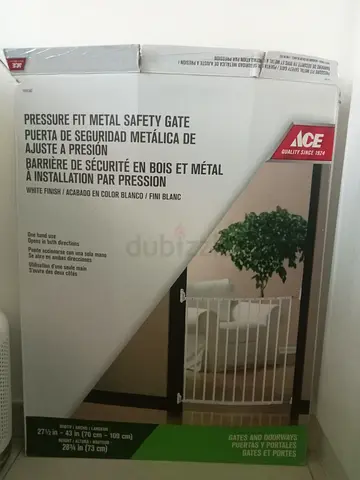 Safety First: Pressure Fit Metal Safety Gate for Your Home