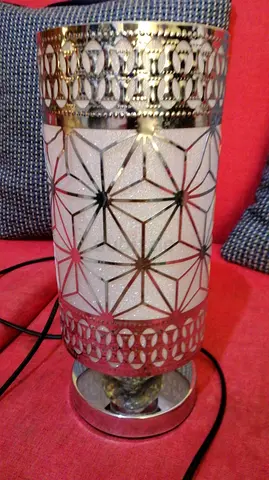 Charming Decorative Table Lamp with Intricate Design