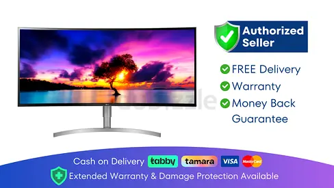 LG 38 inch Curved UltraWide HDR10 Monitor ● Brand New | 1 Year Warranty | FREE Delivery | AJM445