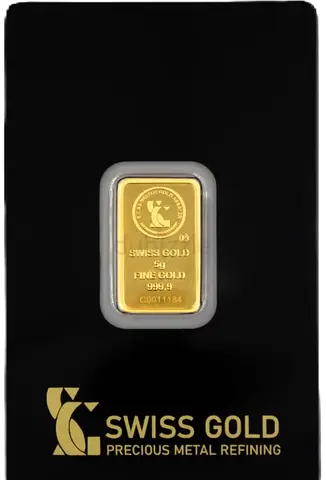 Gold bar 31.1 grams swiss gold for sale