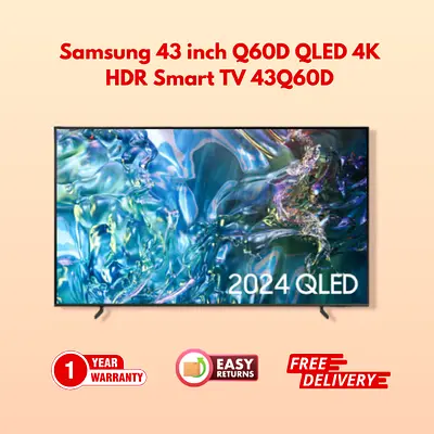 Samsung 43 inch Q60D QLED 4K HDR Smart TV for Sale