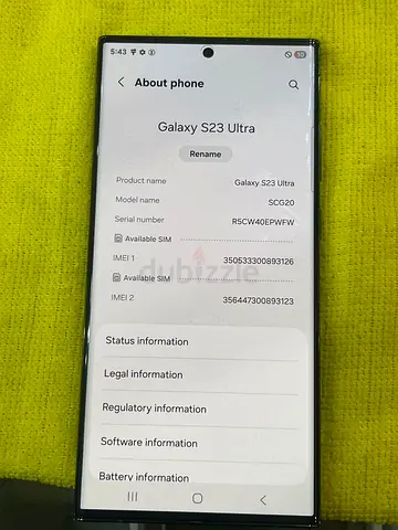 Samsung s23ultra 12/256)!