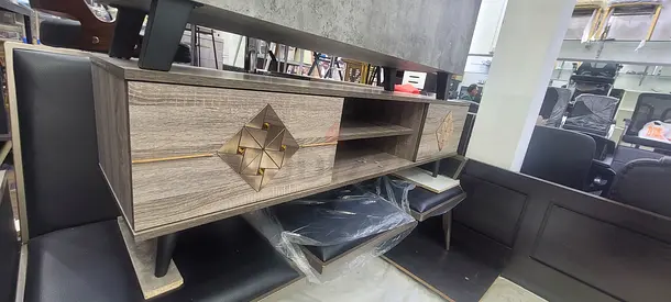 Stylish Modern TV Unit with Unique Design