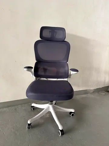 Office mesh chair with headrest