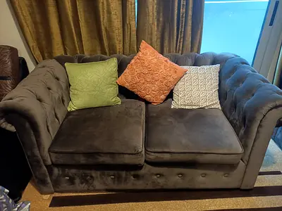 7 seater sofa for sale. Fully cleaned and comfortable. Interior change is main reason