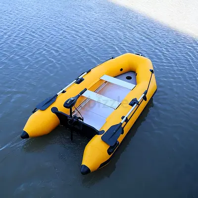Brand new 5 person rubber kayak aluminum floor