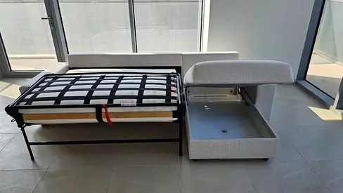 As new Almost new Condition Ikea Vimle L Shape Sofa Bed with Storage