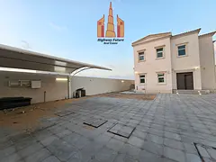 Like brand new luxury 3 bedroom villa 2 hall Majlis Maid room big yard garden parking Central Ac 120