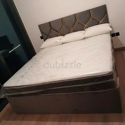 Brand new King size Luxury Family bed with mattress Available