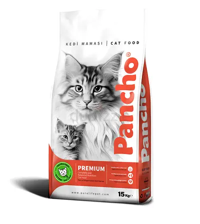 Premium Cat Food - Pancho 15kg Bag