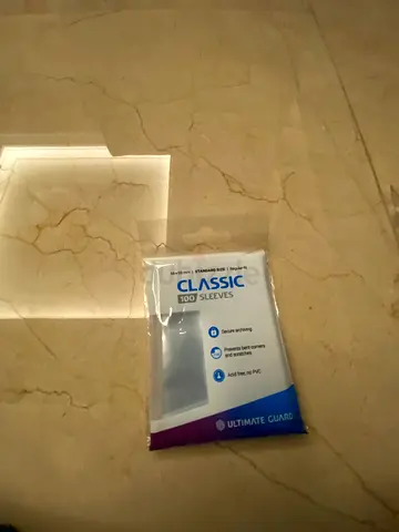 Classic sleeve for cards to keep it safe