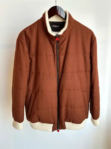 Men’s vicuña bomber Kiton
