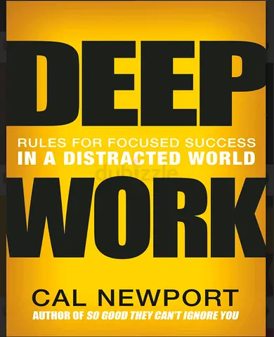 Deep Work – Cal Newport | Achieve Focused Success  Eliminate Distractions | E-Book PDF