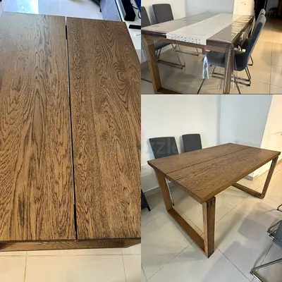 Dining table and chairs