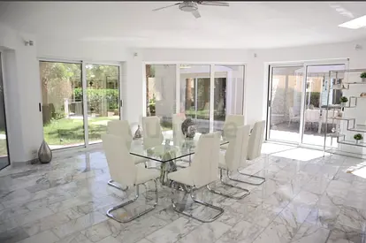 Modern Dining Set for Sale - Sleek Glass and White Chairs