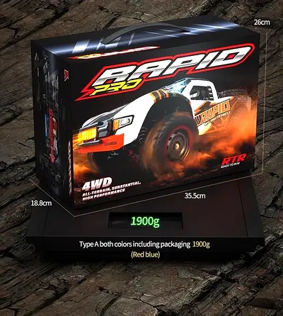 MZtoyz JJRC Q130 High Speed 70KMPH RC Car, 1:14 Scale RC Car, High Speed Off-Road Vehicle, Racing Ca