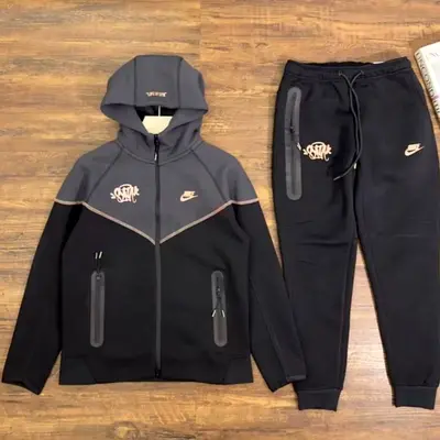 Nike tech fleece tracksuit collab with SYNΛ designed for warmth, comfort, and modern style.