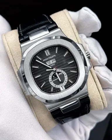 SC Patek Philippe 5726 Black Leather 1-1