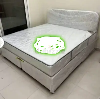 Brand new King size Diwan bed with mattress Available