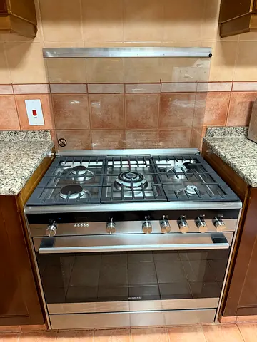 Siemens Top gas oven electric stove 90cm