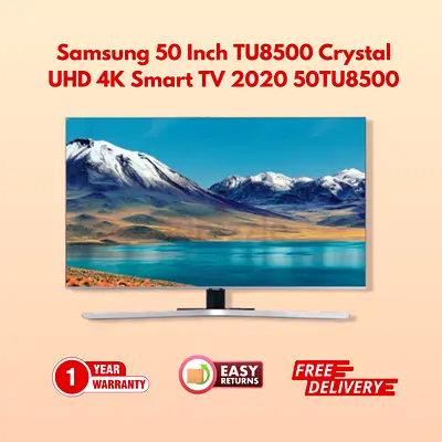 Samsung 50 Inch TU8500 Crystal UHD 4K Smart TV for Sale