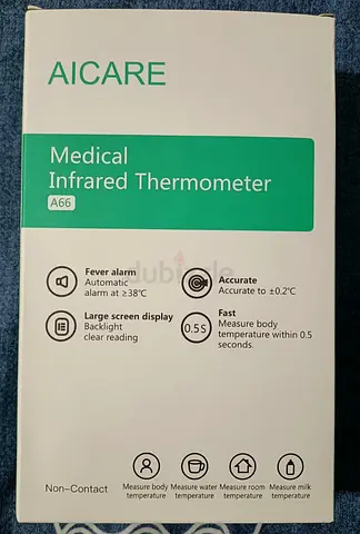AICARE Medical Infrared Thermometer A66 for Quick and Accurate Readings