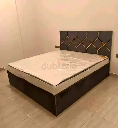 Modern design New King size Double bed Good Quality Queen size bed frame With Mattress Available