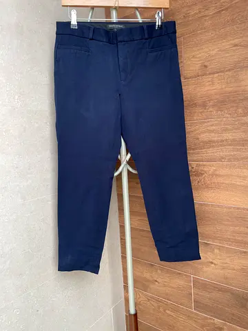 Banana Republic Stylish Skinny Ankle Navy Blue Trousers for Sale