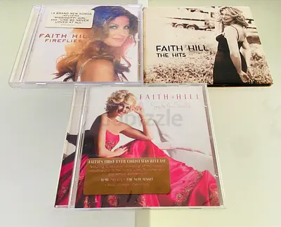 3 Faith Hill Music CD’s
